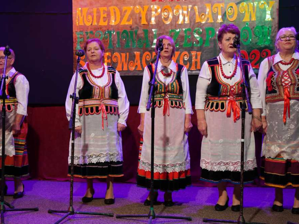 Za nami XIII Międzypowiatowy Festiwal Zespołów Śpiewaczych [ZDJĘCIA]