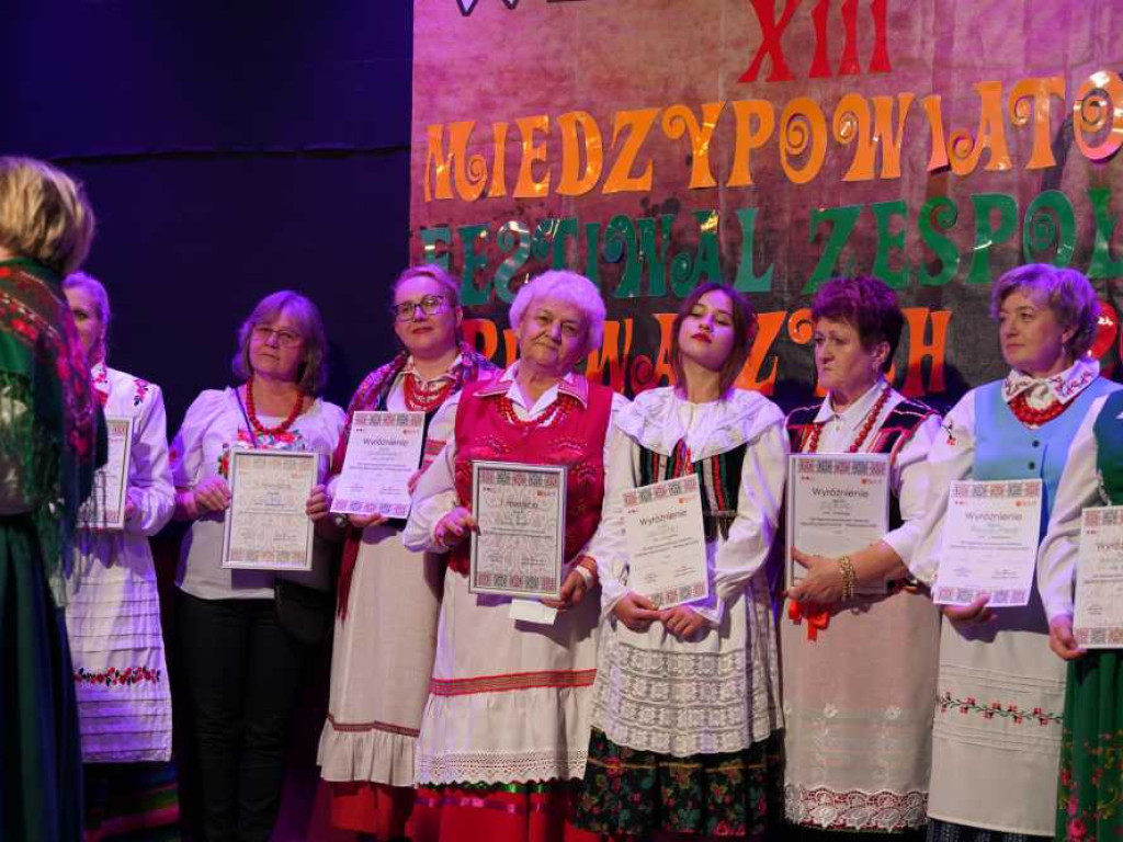 Za nami XIII Międzypowiatowy Festiwal Zespołów Śpiewaczych [ZDJĘCIA]
