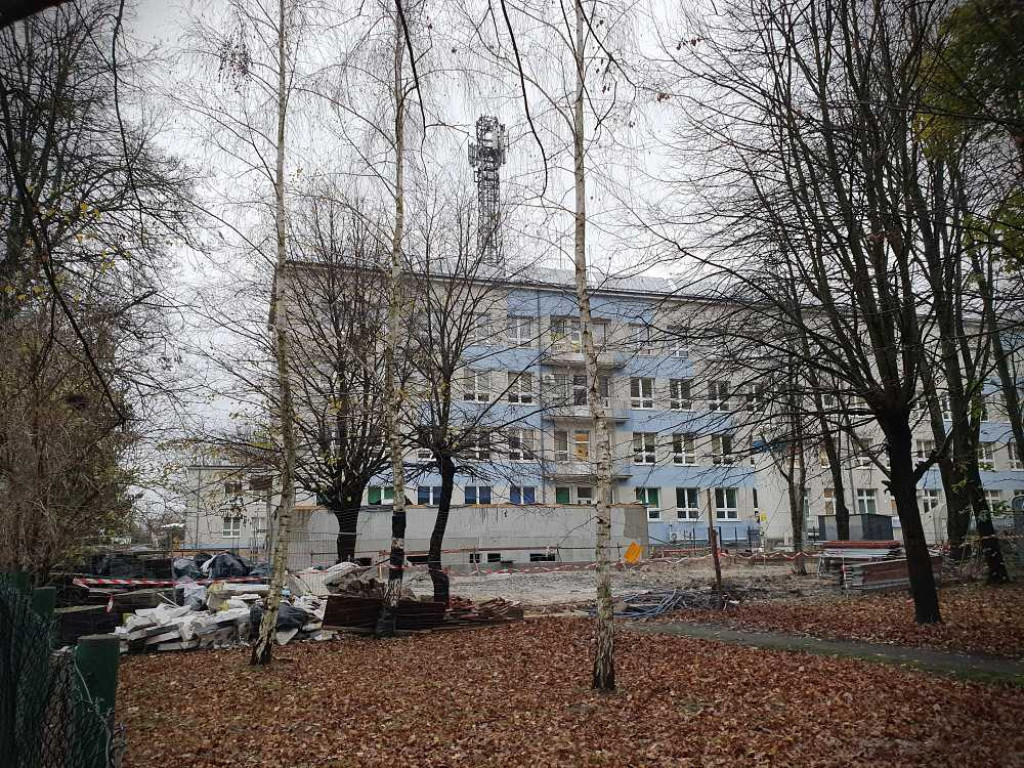 Hrubieszów: Trwa rozbudowa izby przyjęć [ZDJĘCIA]