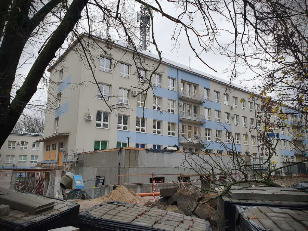 Hrubieszów: Trwa rozbudowa izby przyjęć [ZDJĘCIA]