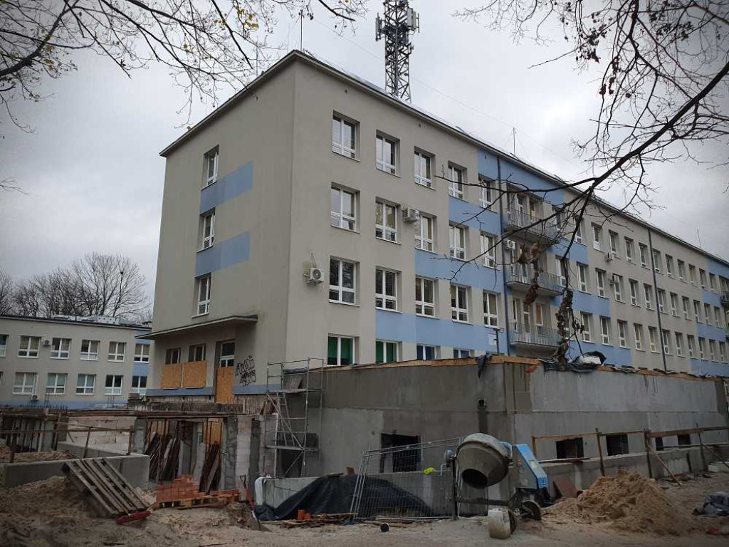 Hrubieszów: Trwa rozbudowa izby przyjęć [ZDJĘCIA]
