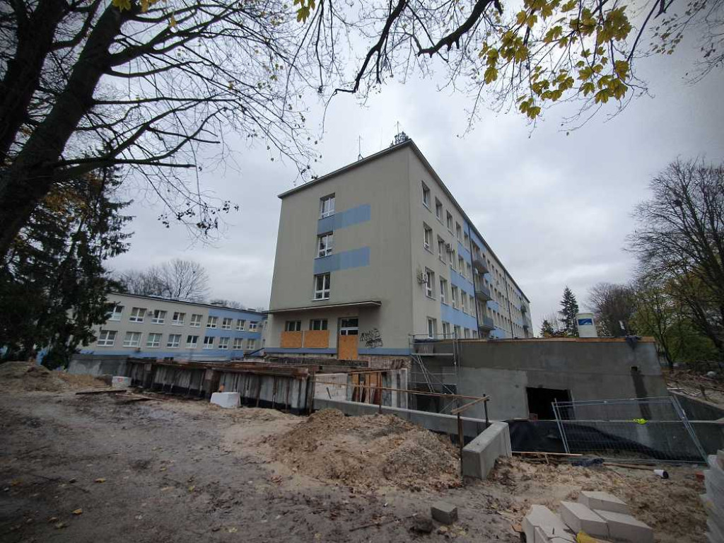 Hrubieszów: Trwa rozbudowa izby przyjęć [ZDJĘCIA]