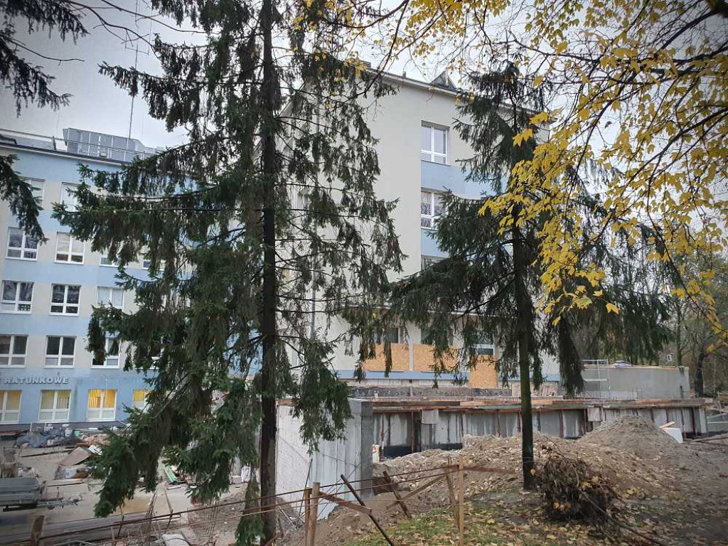 Hrubieszów: Trwa rozbudowa izby przyjęć [ZDJĘCIA]