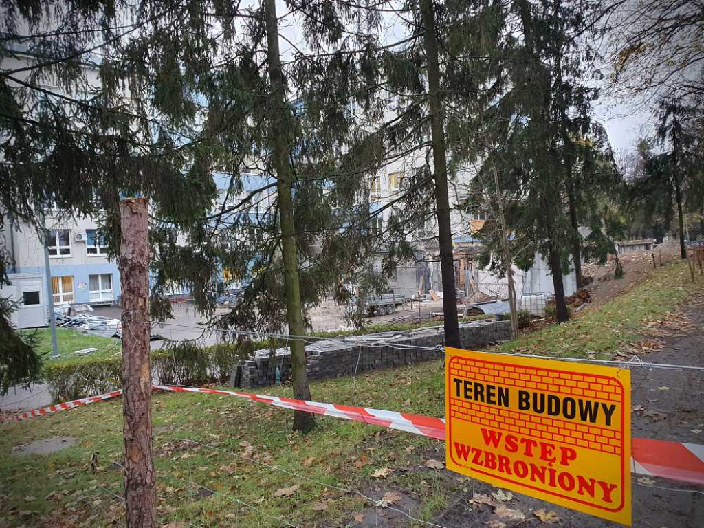 Hrubieszów: Trwa rozbudowa izby przyjęć [ZDJĘCIA]