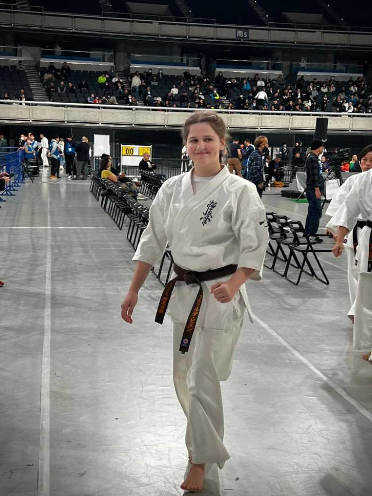 Matylda Bień po Mistrzostwach Świata w Karate Kyukushin [ZDJĘCIA]