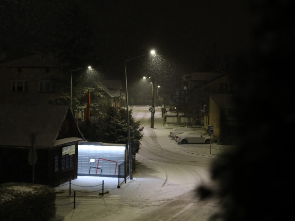 Gdzieś w Hrubieszowie... śnieg [ZDJĘCIA]