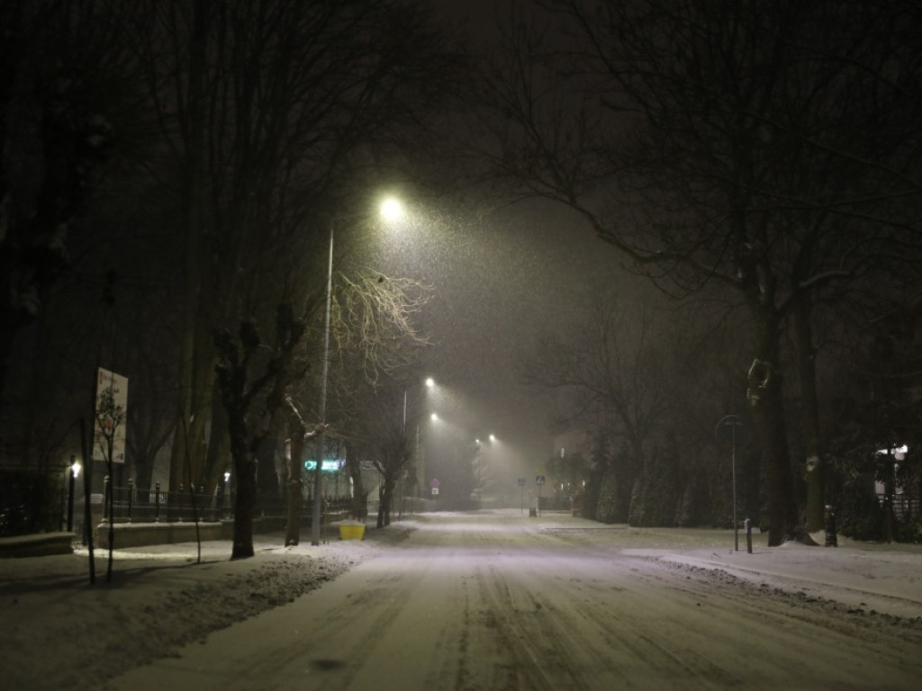 Gdzieś w Hrubieszowie... śnieg [ZDJĘCIA]