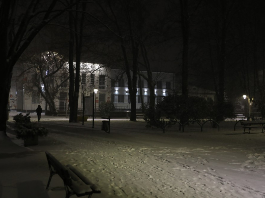 Gdzieś w Hrubieszowie... śnieg [ZDJĘCIA]