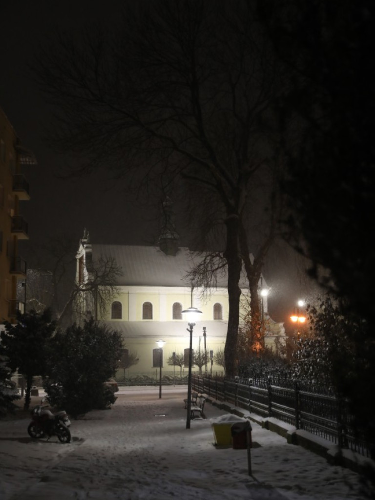 Gdzieś w Hrubieszowie... śnieg [ZDJĘCIA]