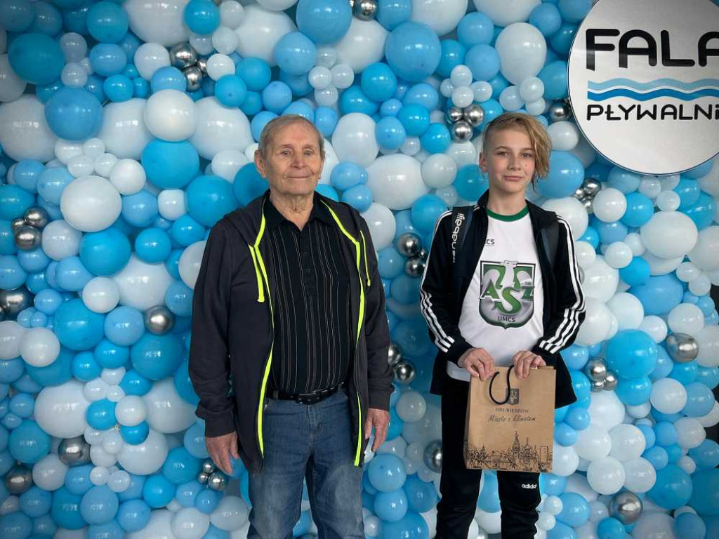 Kajetan Zirebiec 4 w województwie! Hrubieszowska nadzieja pływacka [ZDJĘCIA]