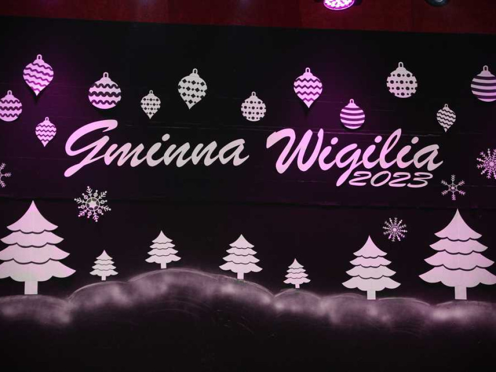 Gminna wigilia za nami [ZDJĘCIA]