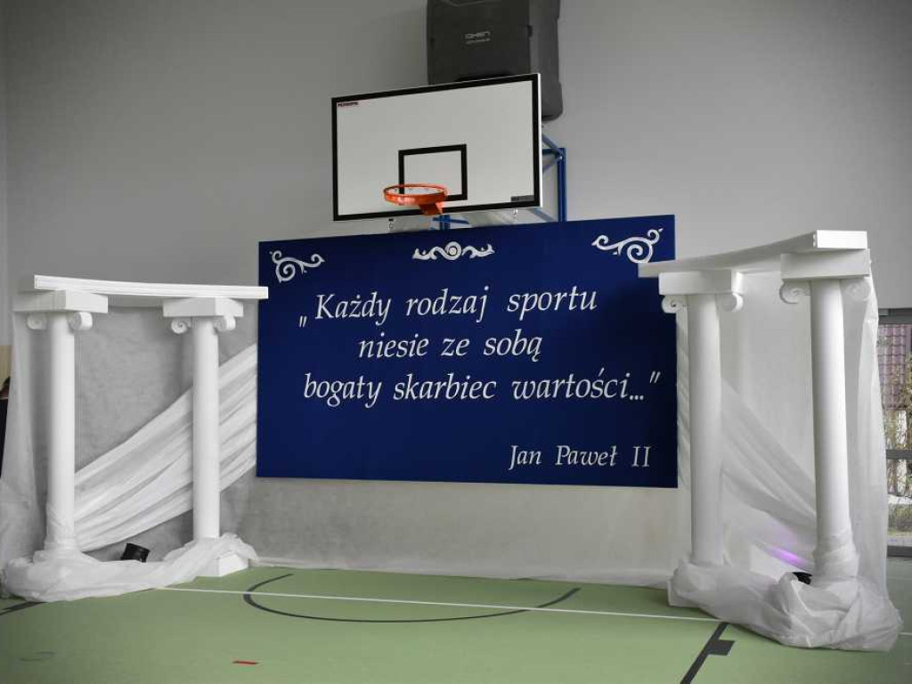 Otwarcie nowej sali sportowej [ZDJĘCIA]