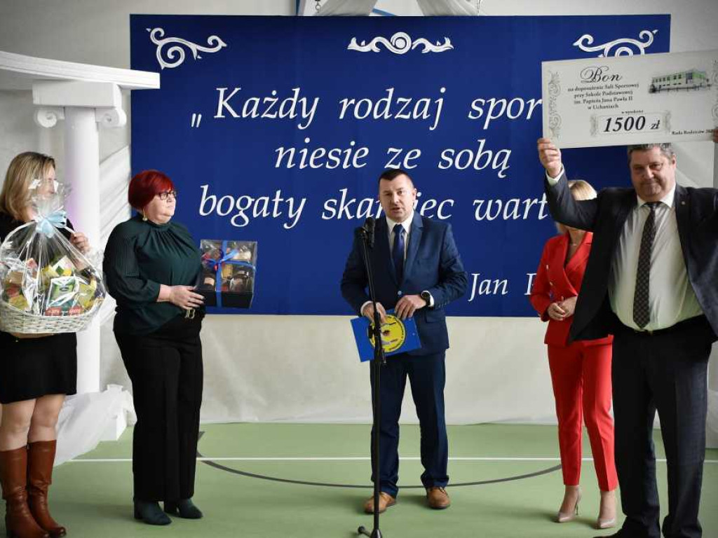 Otwarcie nowej sali sportowej [ZDJĘCIA]