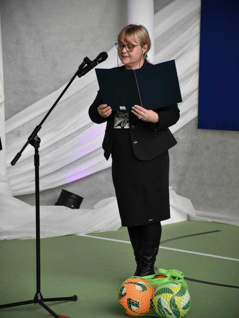 Otwarcie nowej sali sportowej [ZDJĘCIA]