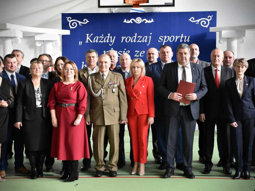 Otwarcie nowej sali sportowej [ZDJĘCIA]