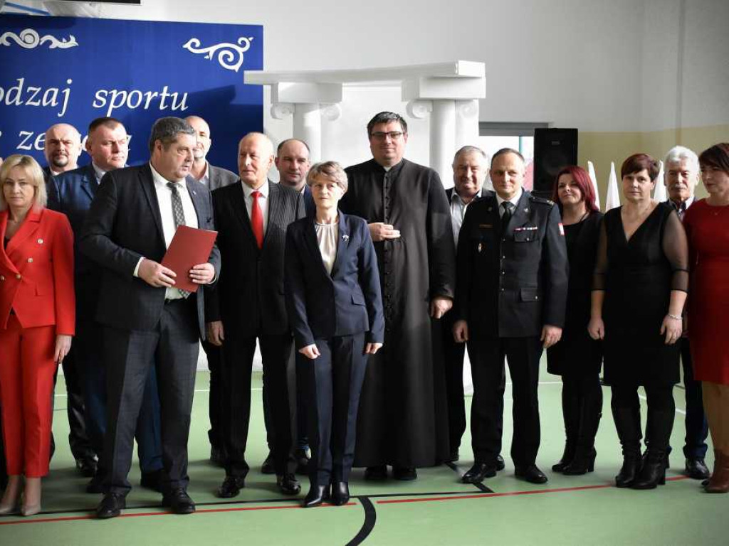 Otwarcie nowej sali sportowej [ZDJĘCIA]