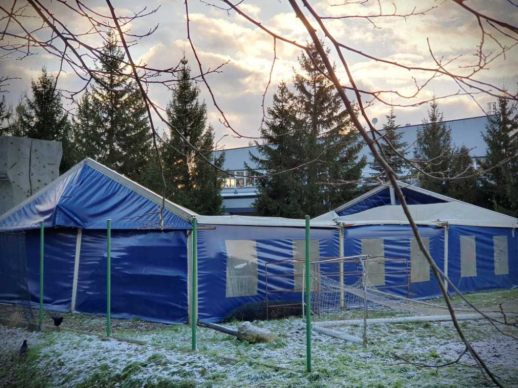 Gdzieś w Hrubieszowie... zniszczony magazyn [ZDJĘCIA]