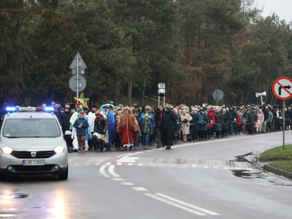 Hrubieszów: Orszak Trzech Króli [ZDJĘCIA]
