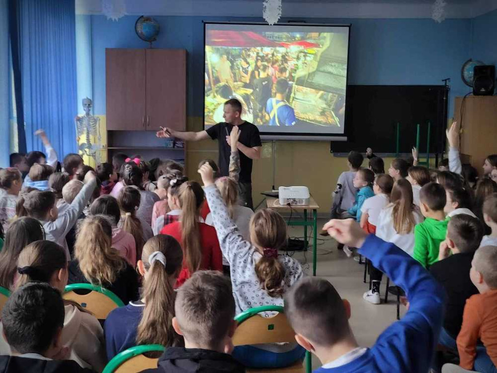 Hrubieszów: Spotkanie z podróżnikiem [ZDJĘCIA]