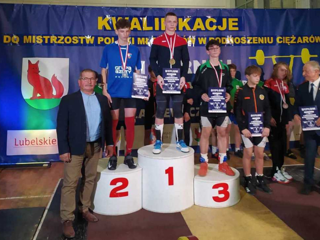 Osiągnięcia sekcji podnoszenia ciężarów MKS Unia Hrubieszów w 2023 roku