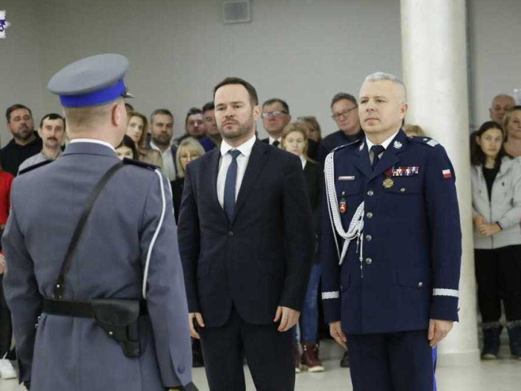 Nowi policjanci zasilą również hrubieszowską komendę [ZDJĘCIA]