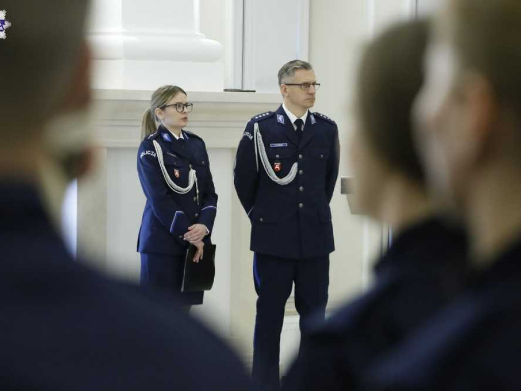 Nowi policjanci zasilą również hrubieszowską komendę [ZDJĘCIA]