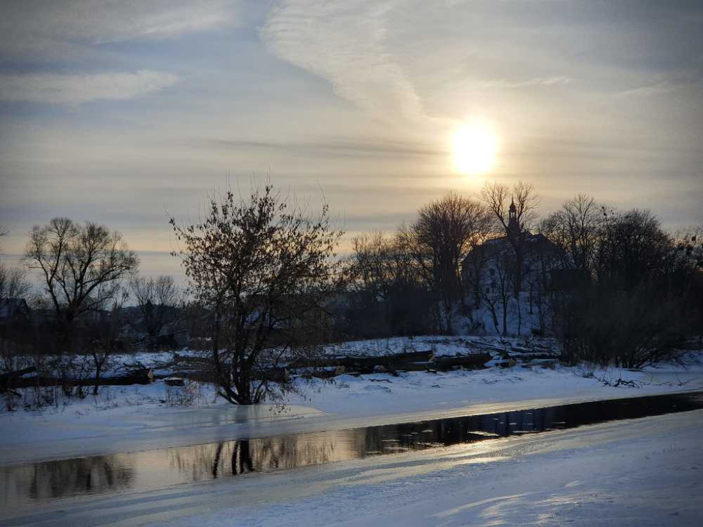 Gdzieś w Hrubieszowie... Pokot drzew nad Huczwą [ZDJĘCIA]