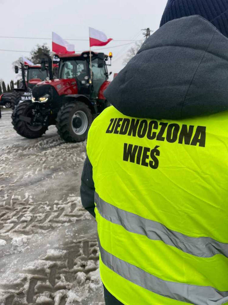 Protest rolników w Hrubieszowie [ZDJĘCIA]