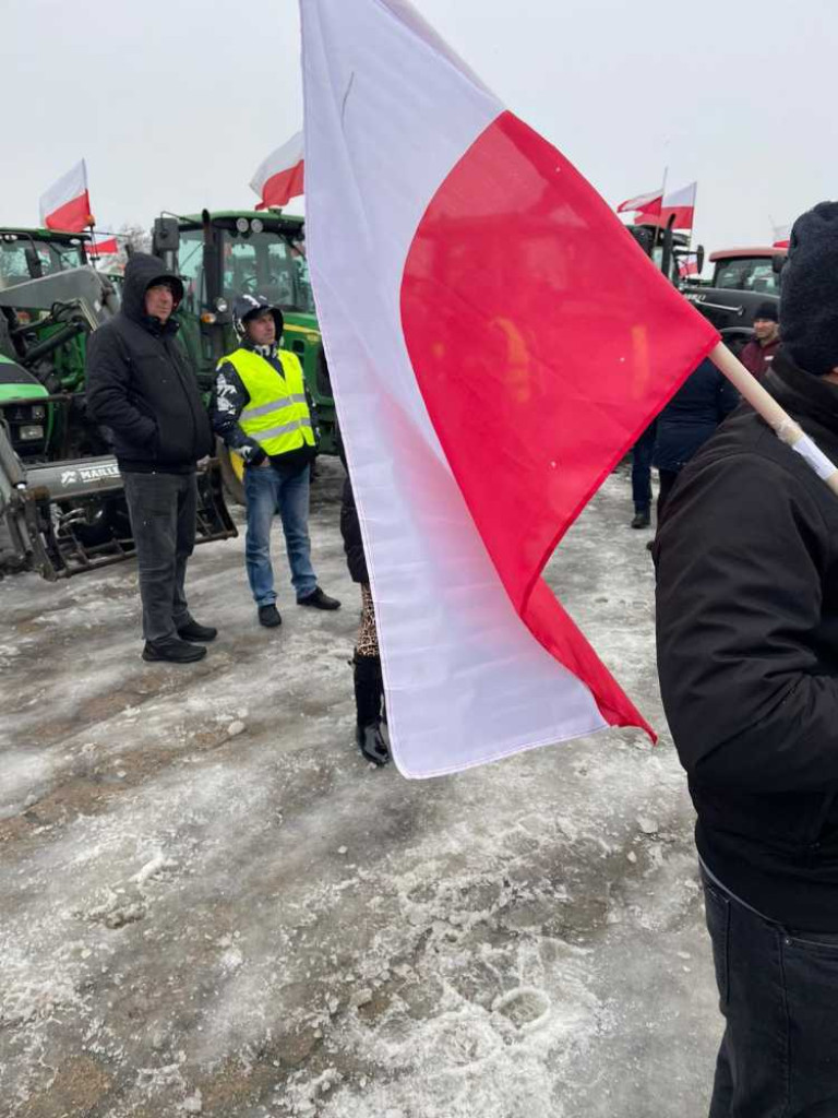 Protest rolników w Hrubieszowie [ZDJĘCIA]