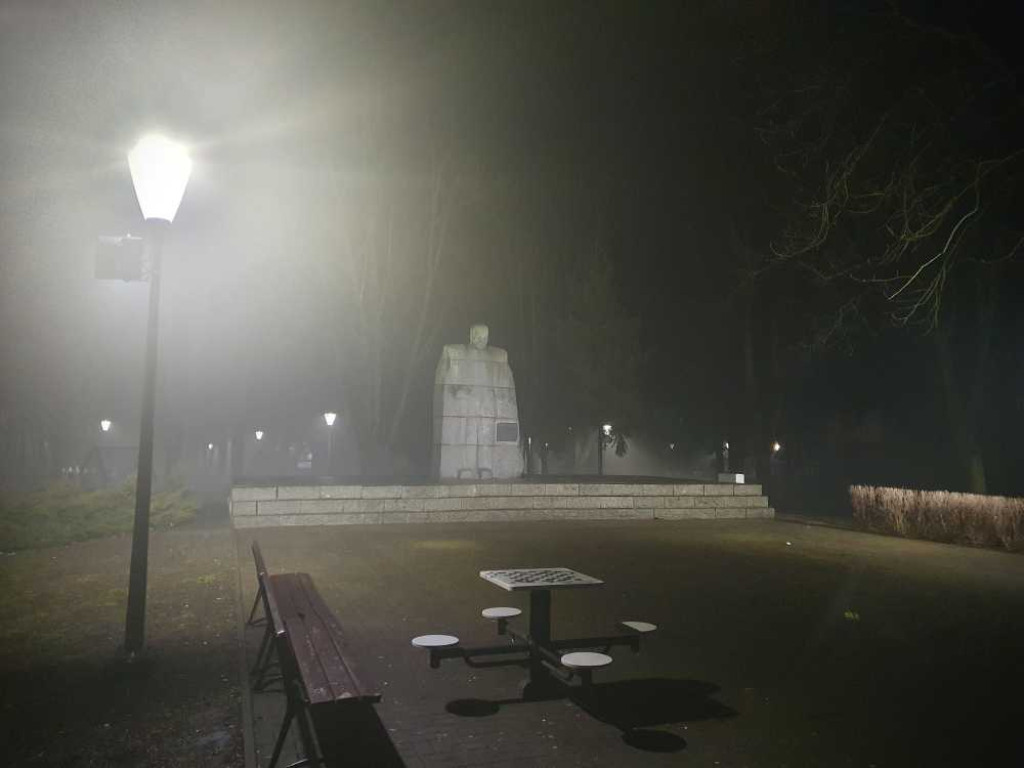 Gdzieś w Hrubieszowie... Mgła [ZDJĘCIA]