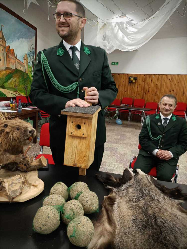 Spotkanie z myśliwymi i... pączki [ZDJĘCIA]