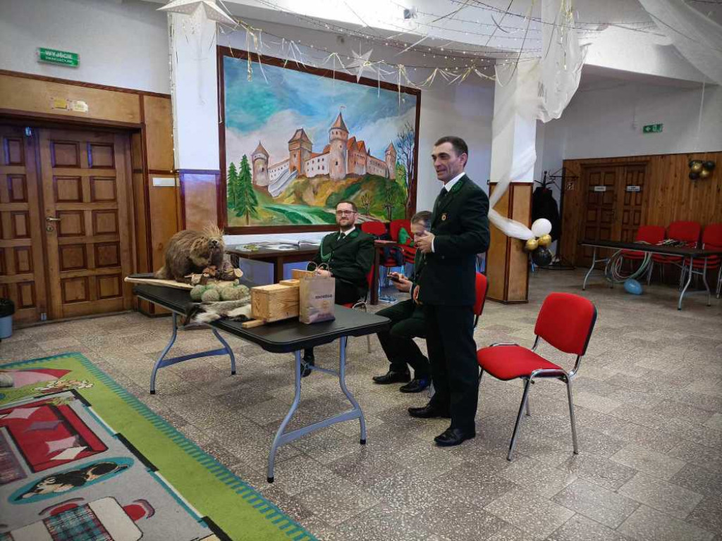 Spotkanie z myśliwymi i... pączki [ZDJĘCIA]