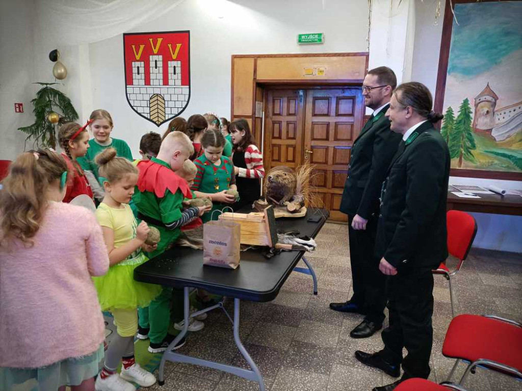 Spotkanie z myśliwymi i... pączki [ZDJĘCIA]