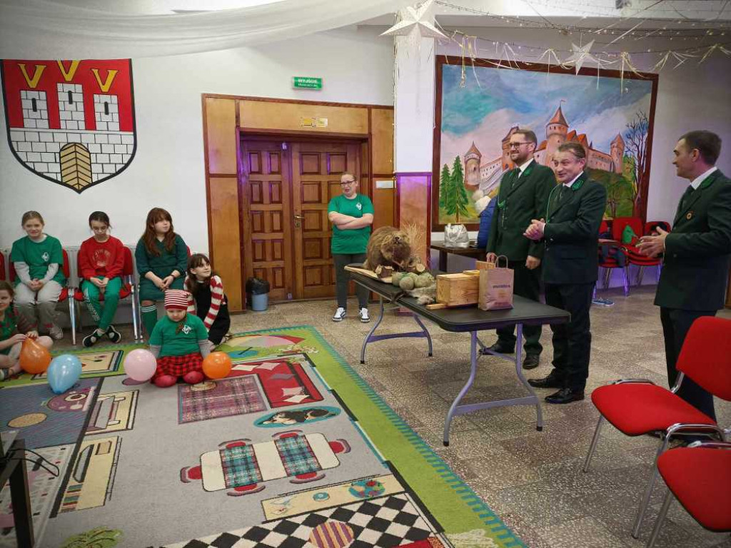 Spotkanie z myśliwymi i... pączki [ZDJĘCIA]