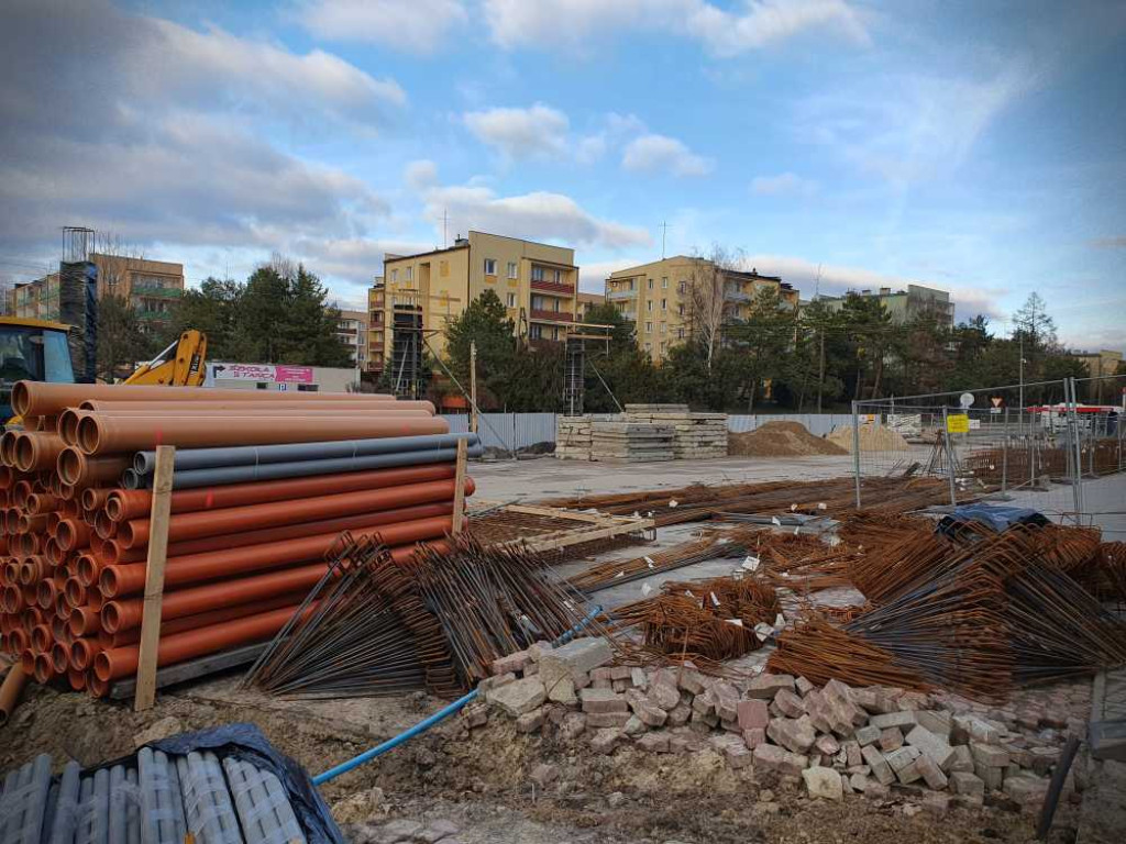 Hrubieszów: Budowa Hrubieszowskiego Centrum Komunikacyjnego [ZDJĘCIA]