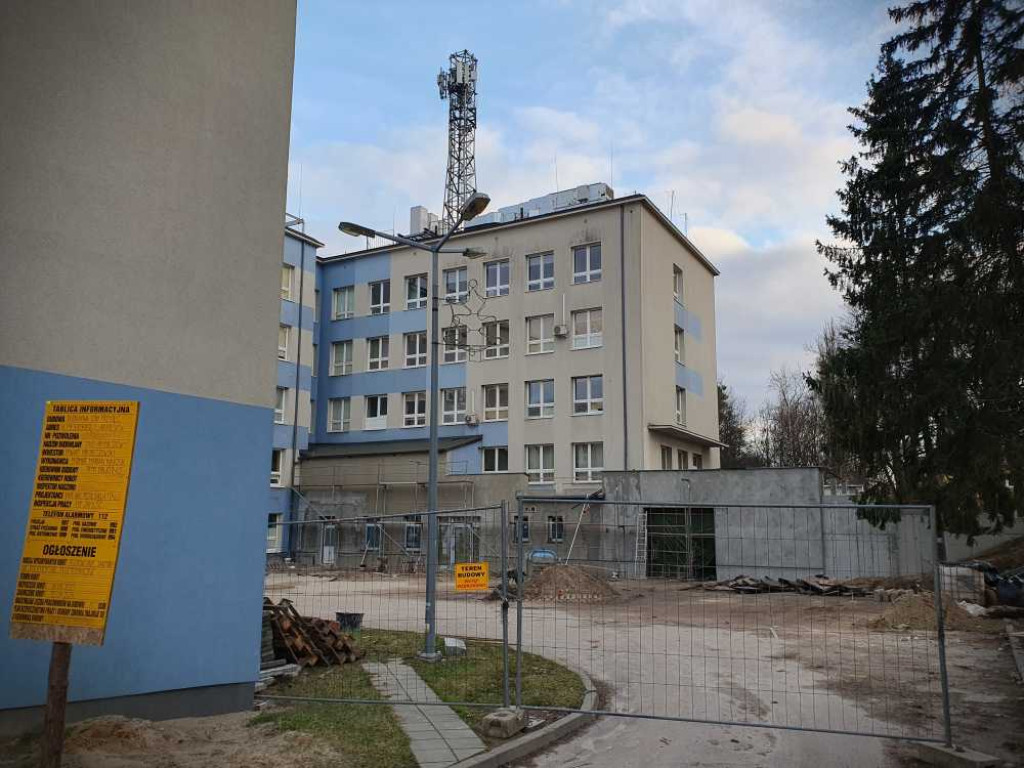Hrubieszów: Rozbudowa izby przyjęć [ZDJĘCIA]