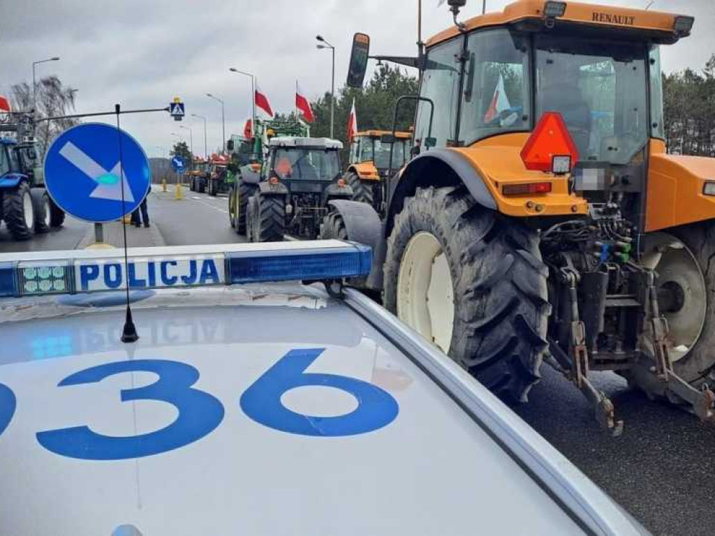 Trwają rolnicze protesty [ZDJĘCIA]