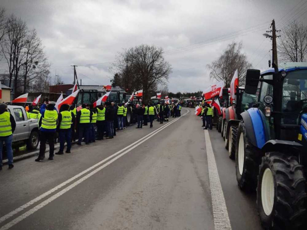 Trwają rolnicze protesty [ZDJĘCIA]