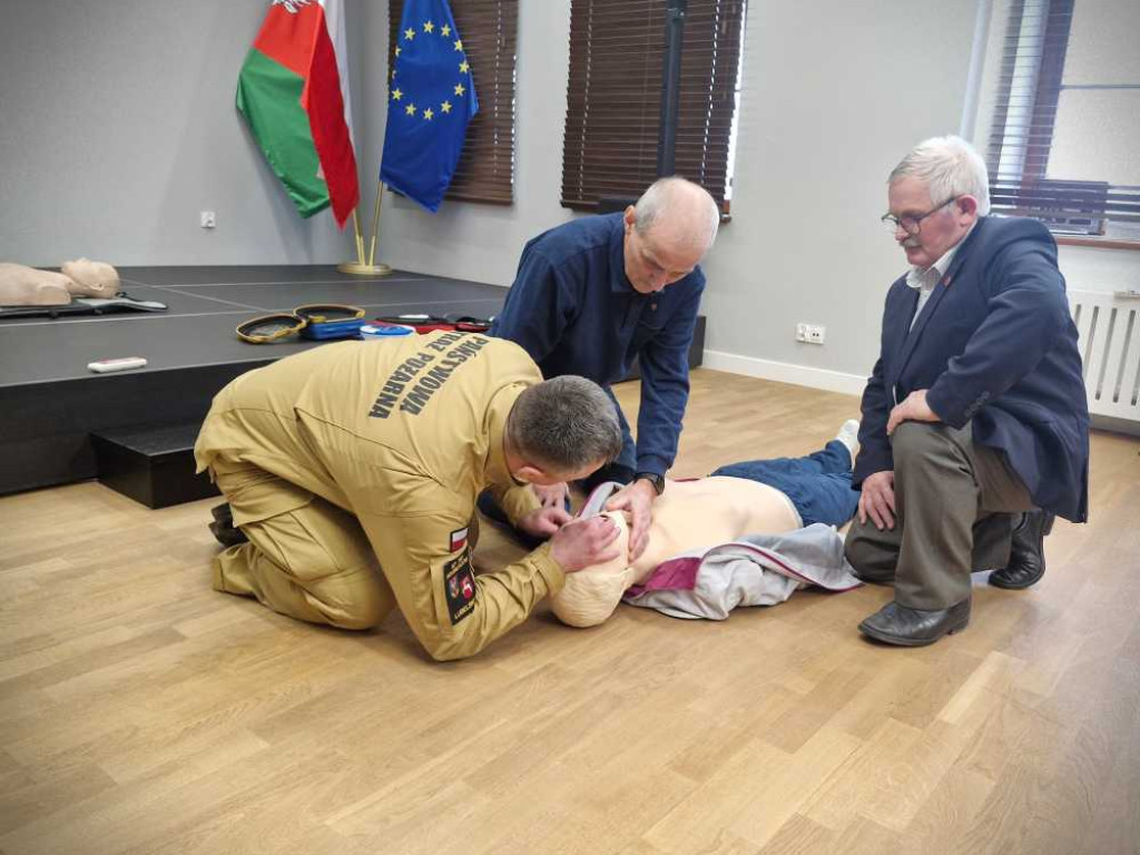 Hrubieszów: Pierwsza pomoc seniora [ZDJĘCIA]