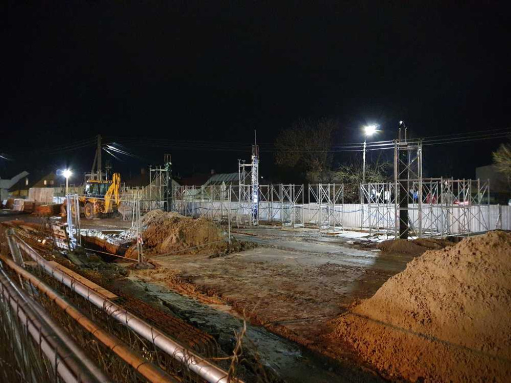 Hrubieszów: Trwa budowa HCK [ZDJĘCIA]
