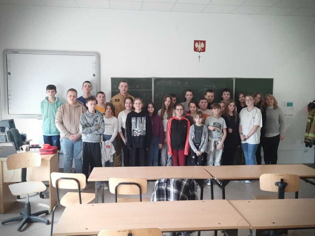Strażacy z wizytą u dzieci [ZDJĘCIA]