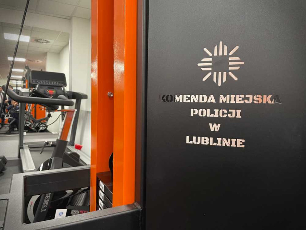 Nowoczesna siłownia w lubelskiej komendzie [ZDJĘCIA]