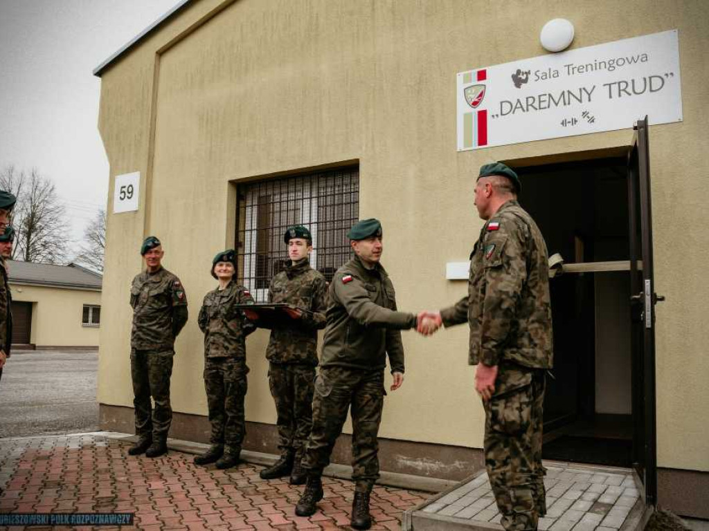 Nowa siłownia w hrubieszowskim pułku [ZDJĘCIA]