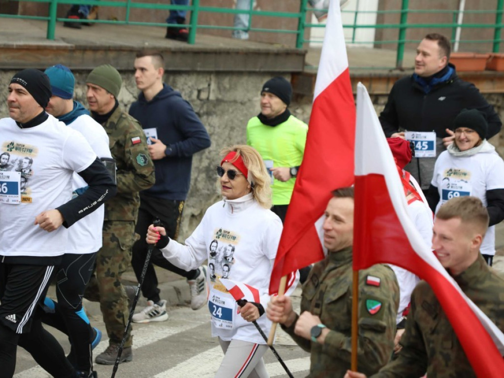 Hrubieszów: Bieg Pamięci Żołnierzy Wyklętych. Tropem Wilczym - wyniki [ZDJĘCIA]
