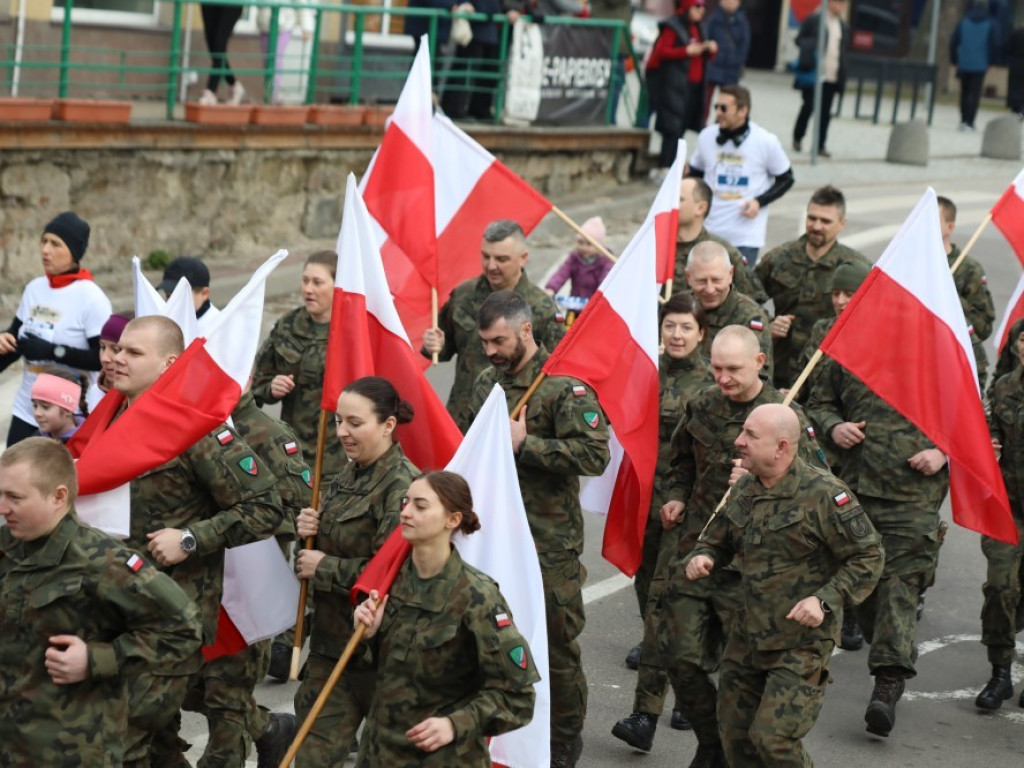 Hrubieszów: Bieg Pamięci Żołnierzy Wyklętych. Tropem Wilczym - wyniki [ZDJĘCIA]