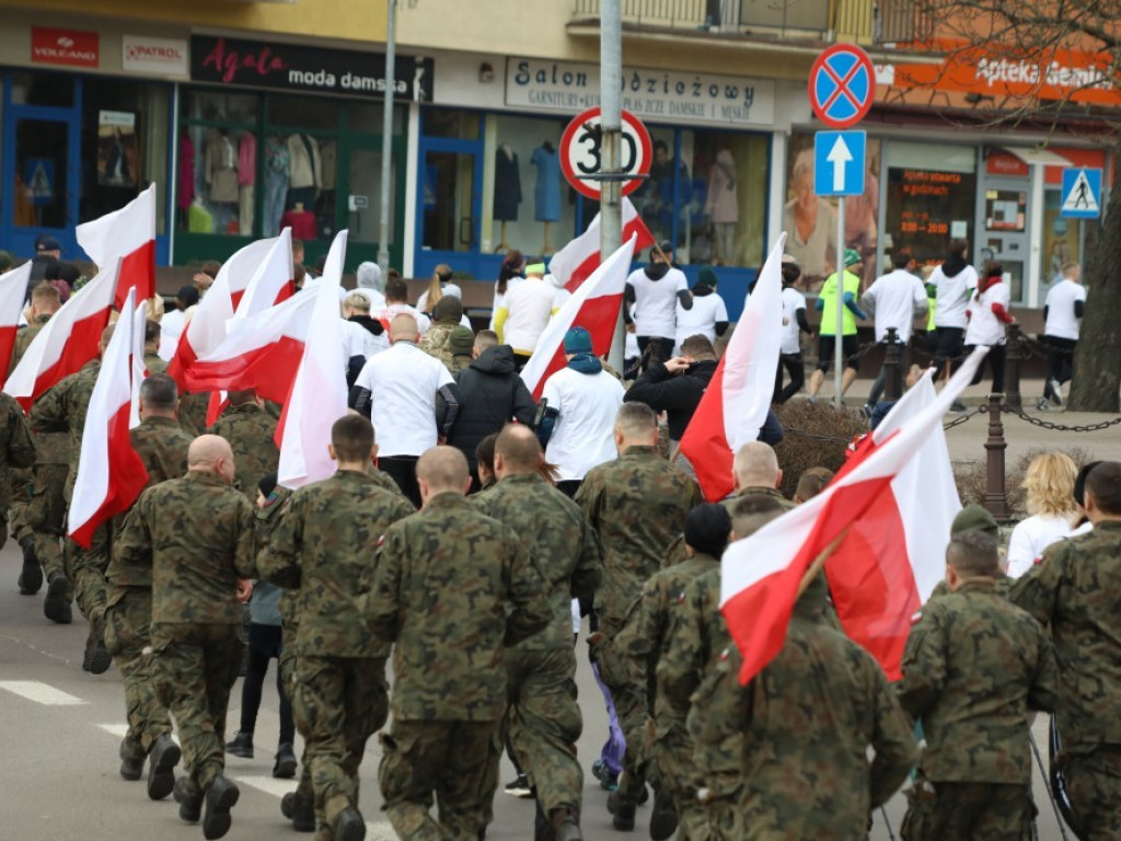 Hrubieszów: Bieg Pamięci Żołnierzy Wyklętych. Tropem Wilczym - wyniki [ZDJĘCIA]