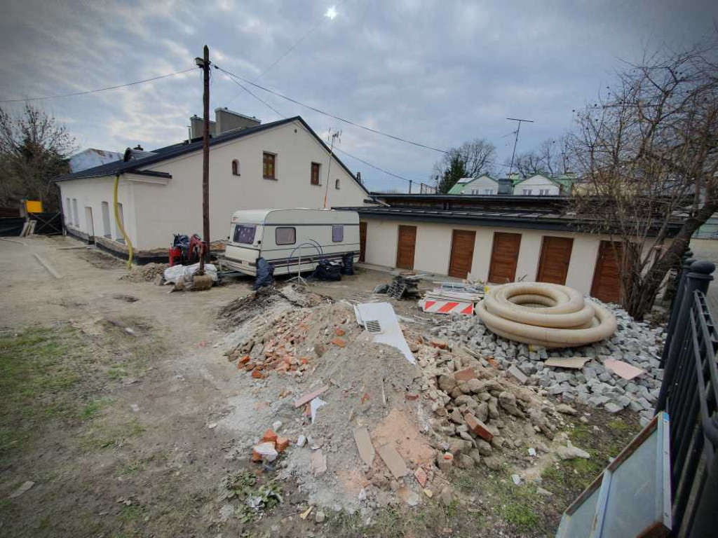 Hrubieszów: Remont dworku [ZDJĘCIA]