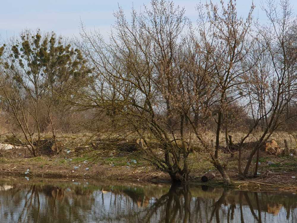Gdzieś w Hrubieszowie... Śmieci nad Huczwą [ZDJĘCIA]