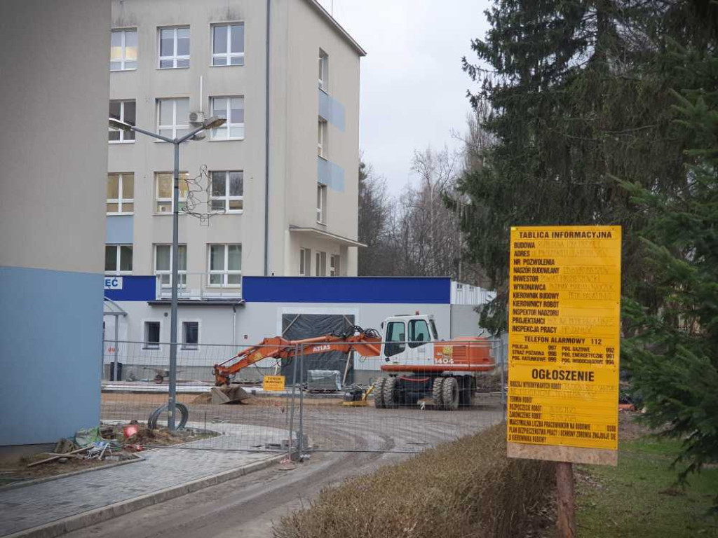Hrubieszów: Rozbudowa izby przyjęć hrubieszowskiego szpitala [ZDJĘCIA]