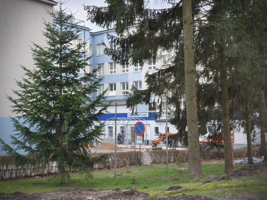 Hrubieszów: Rozbudowa izby przyjęć hrubieszowskiego szpitala [ZDJĘCIA]